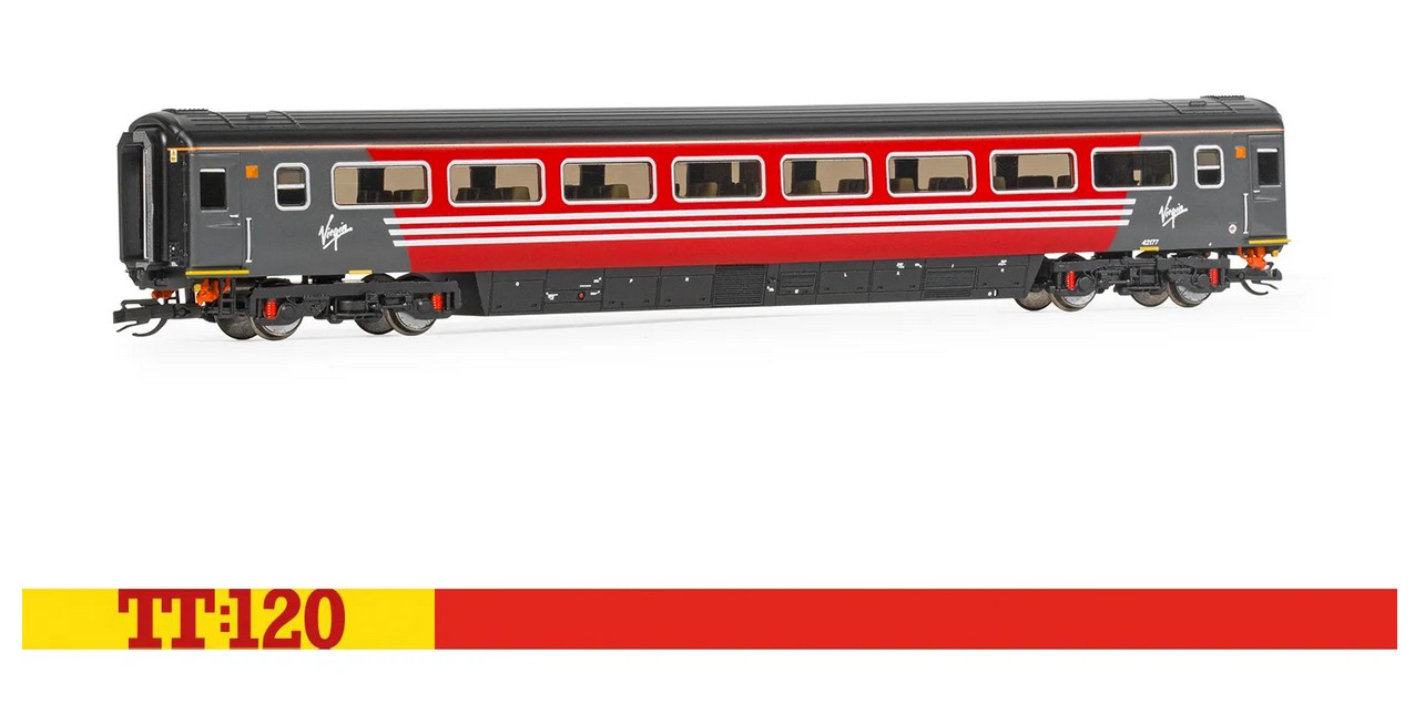 Hornby TT4047B Virgin HST Mk3 '42177' Trailer Standard Coach Spur TT