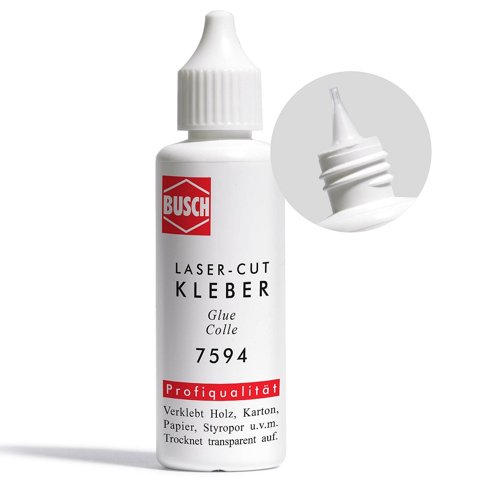 Busch 7594 Laser-Cut-Kleber 50 g Neu OVP