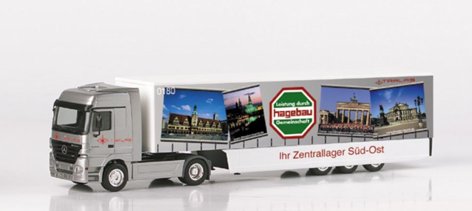 Herpa 149020 Mercedes Benz A LH 02 Safelinersattelzug 1:87 H0