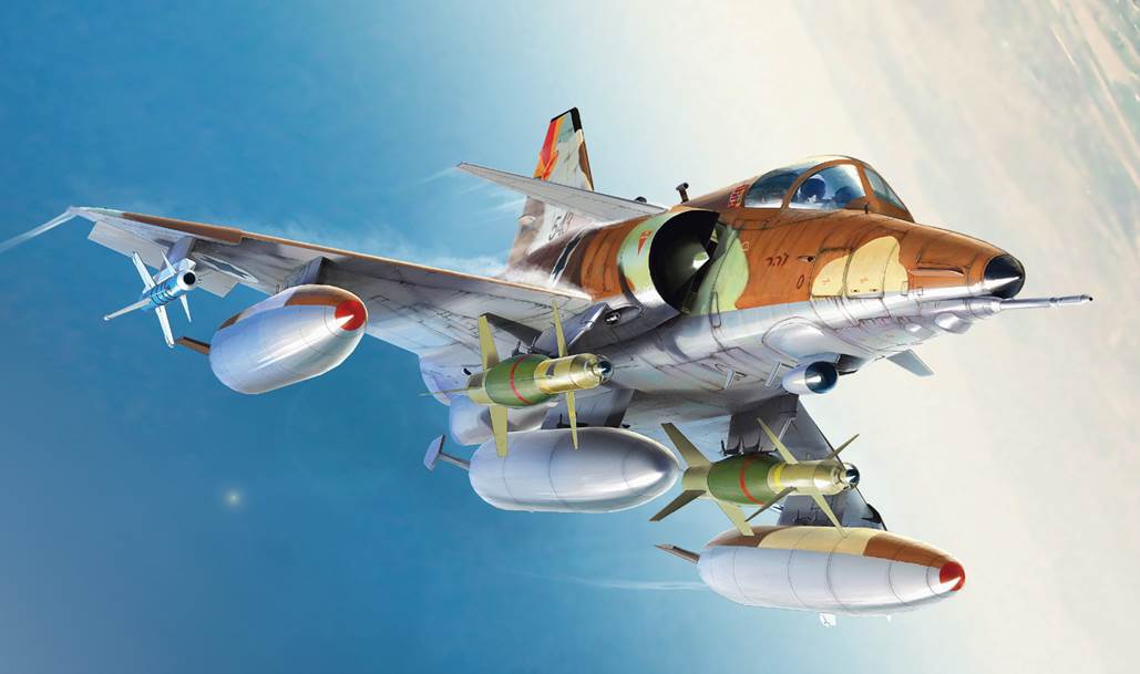 Academy 12593 1/72 Kfir C2/C7