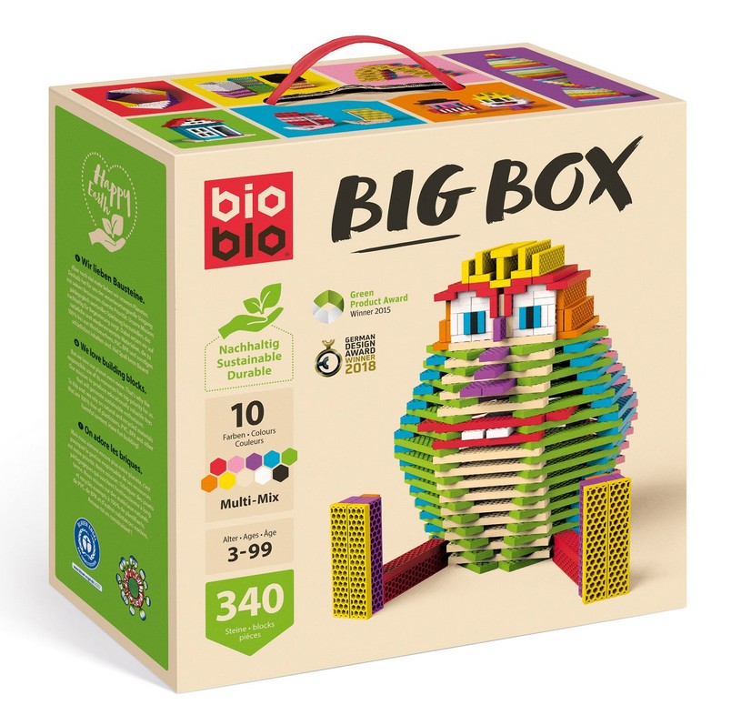 Bioblo 64021 Big Box "Multi-Mix" mit 340 Bausteinen Neu OVP