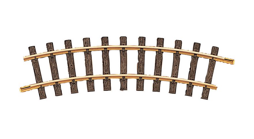 LGB 11000 Gebogenes Gleis, R1, 30° - Spur G - Neu