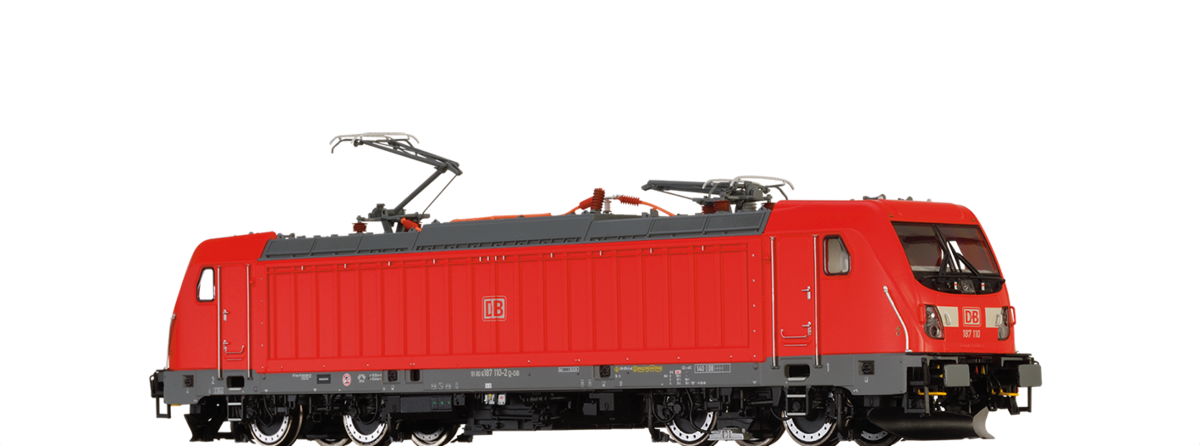Brawa 43821 TRAXX Ellok BR 187 DB AG 1:87 Spur H0 AC Dig EXTRA