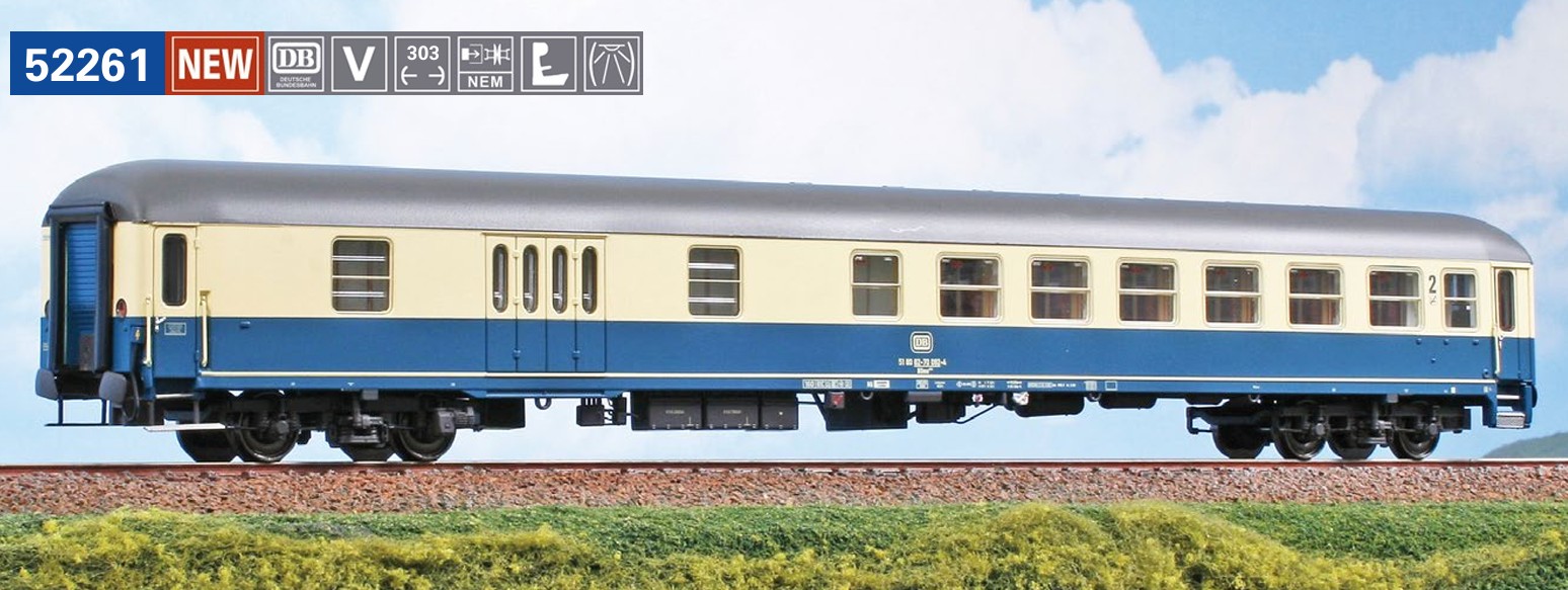 ACME 52261 Gepäckwagen Nord-West-Express DB 1:87 Spur H0 DC