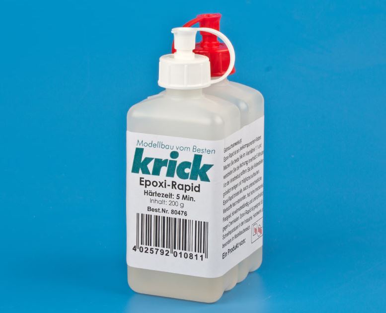 Krick 80476 Epoxi-Rapid 200 g Flaschen Neu OVP