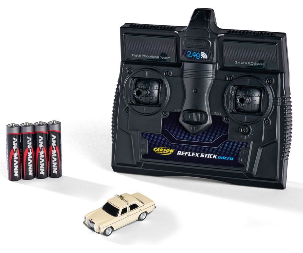 Carson 500504171 1:87 M-B 200/8 Taxi 100% RTR