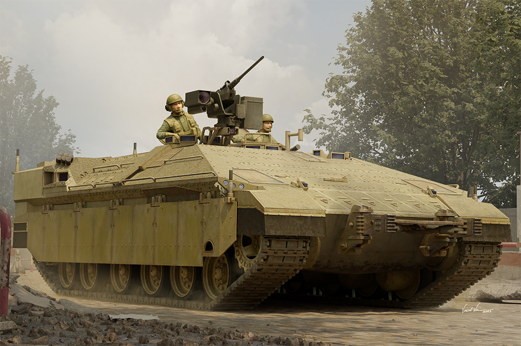 HobbyBoss 84525 I.D.F. Namer-2 IFV 1:35 Modellbausatz Neu OVP