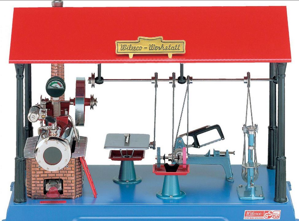 Wilesco 00141 Dampfmaschinen-Fabrik D141 Neu OVP