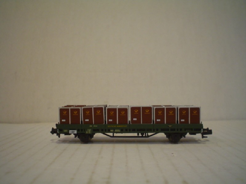 Hobbytrain H23807 Postbehälterwagen DB 1:160 Spur N Neu OVP