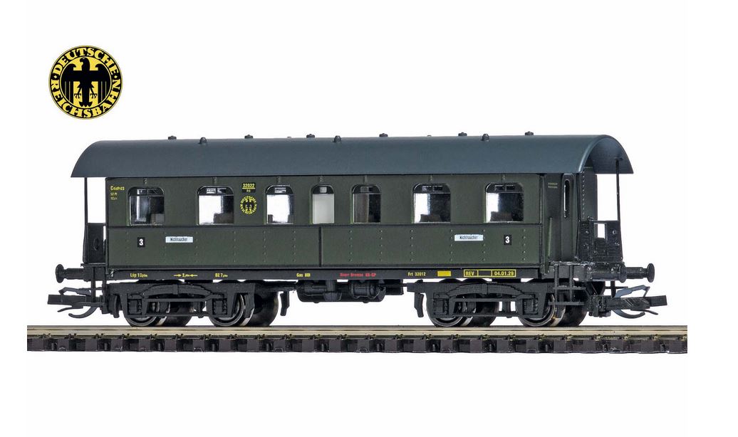 Busch 34104 Personenwagen »Langenschwalbacher« - Spur TT - Neu