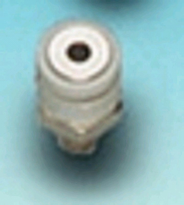 Brawa 3087 Einbau-Steckmuffe grau 1 Stück Dicke : 2,5 mm