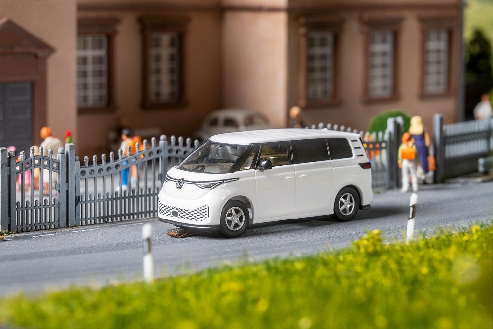 Faller 161423 VW ID Buzz weiß (HERPA) 1:87 Spur H0 NEU OVP