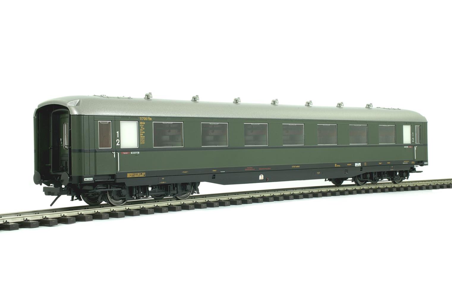Lenz 41260-01 Schürzenwagen AB4ü-38 1./2.Klasse DB 1:45 Spur 0