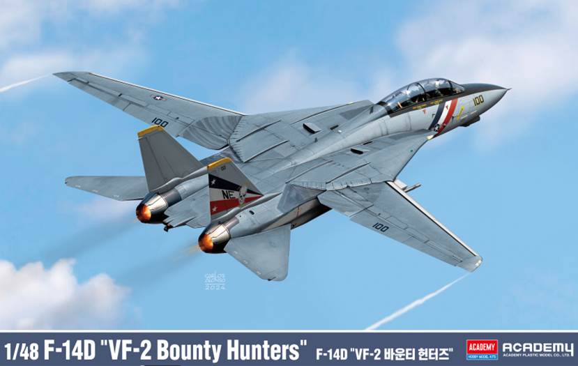 Academy 12370 1/48 F14D, VF-2 Bounty Hunters
