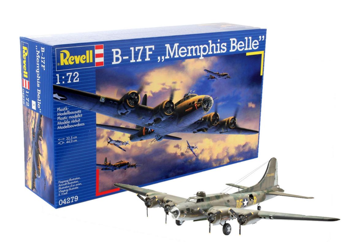 Revell 04279 B-17F "Memphis Belle" 1:72 Modellbausatz NEU OVP