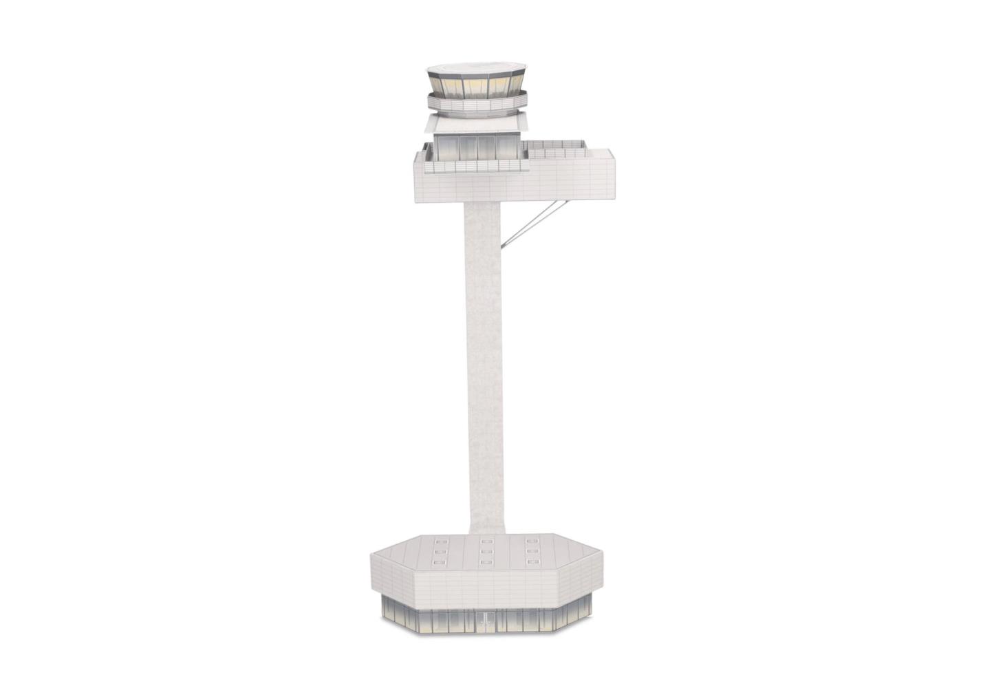 Herpa 573061 Airport Tower 1:200 Kartonbausatz Neu OVP