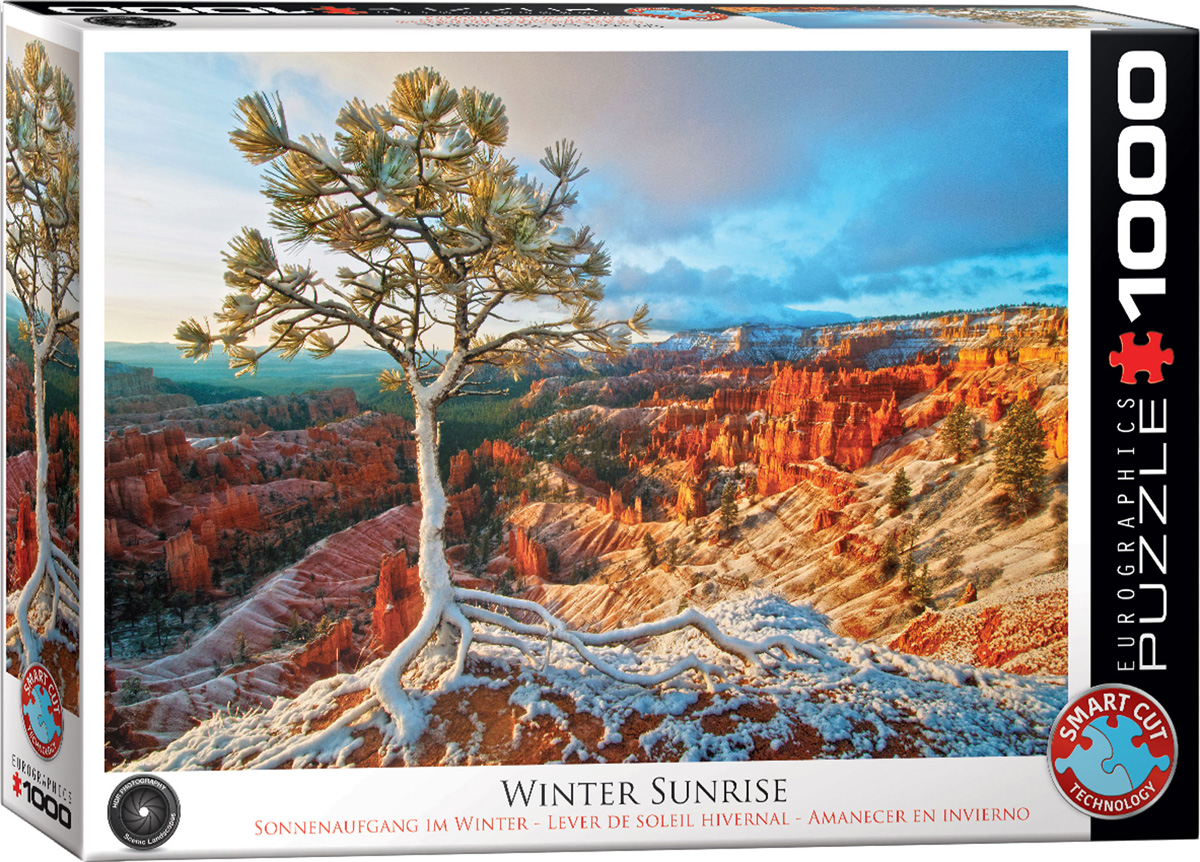 EUROGRAPHICS 6000-0692 Grand Canyon Winter Sonnenaufgang 1000 Teile Puzzle