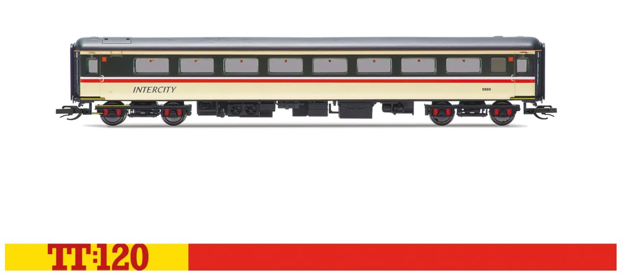 Hornby TT4014 BR Intercity Mk2E Tourist Standard Open 5889 Spur TT