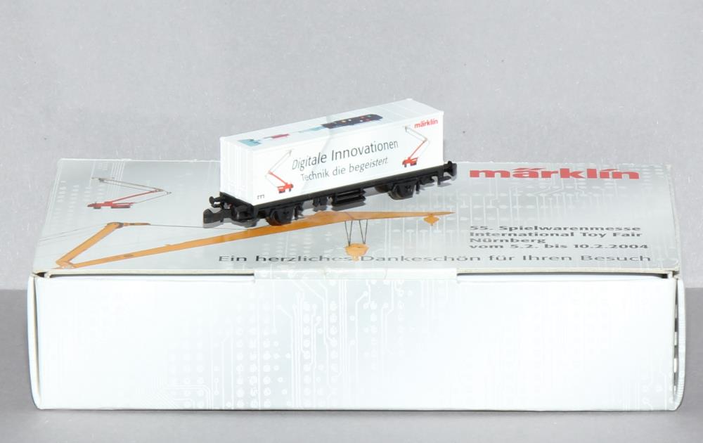 Märklin Messewagen 2004 Digitale Innovation - Spur Z - weiß - OVP