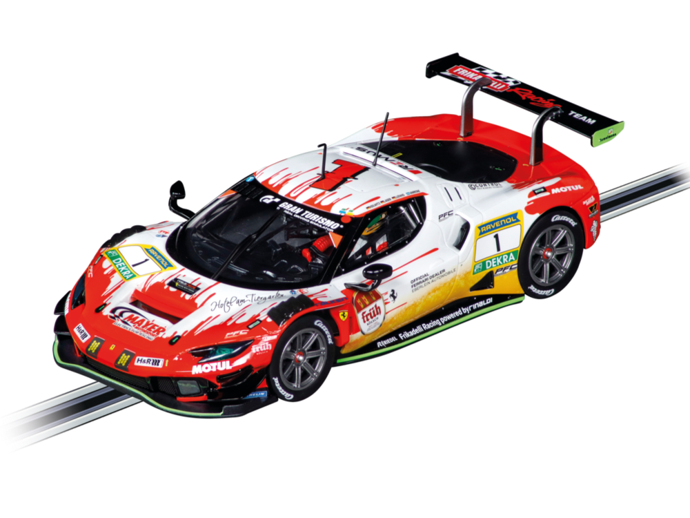 Carrera 20023988 Ferrari 296 GT3 Frikadelli Racing No.1 DIGITAL 124