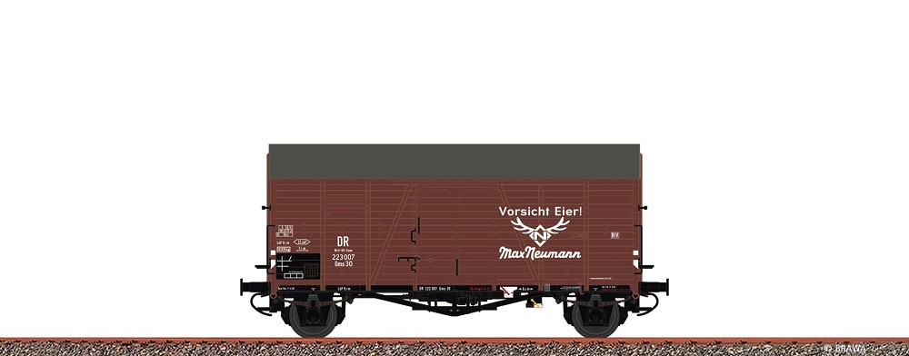 Brawa 47990 Güterwagen Gms 30 DR, III, Max Neuma