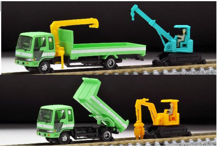 Tomytec 31992 Gleisbaufahrzeuge C - 1:150 Spur N - Neu - OVP