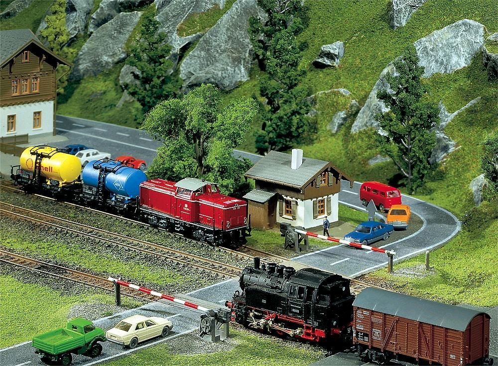 Faller 282730 Bahnübergang 1:220 Spur Z Neu OVP