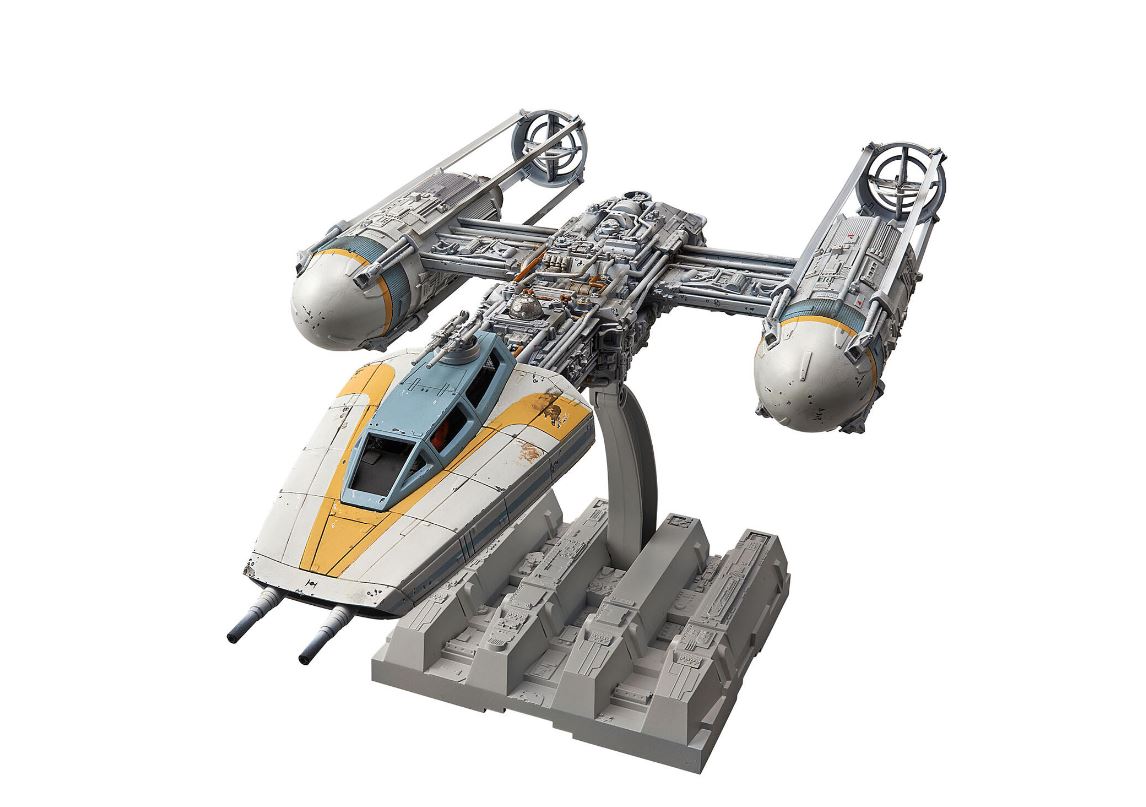Revell 01209 BANDAI Y-Wing Starfighter Star Wars 1:72 Bausatz
