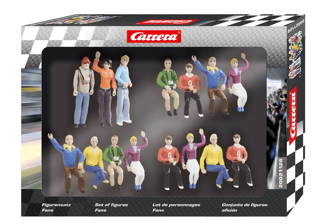Carrera 20021128 Fans 15 Figuren 1:32 Neu OVP