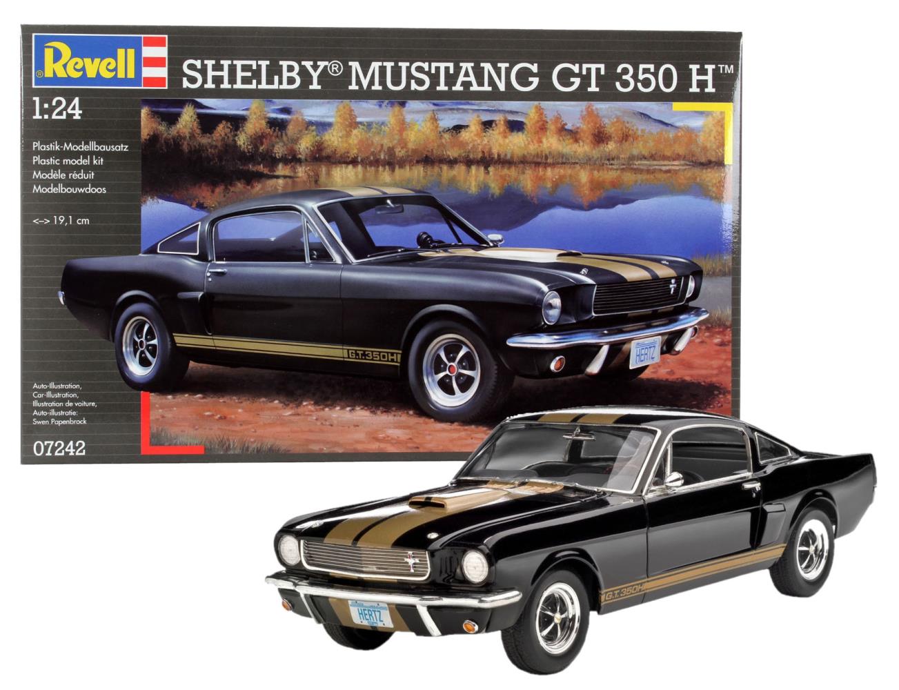 Revell 07242 Shelby Mustang GT 350 H 1:24 Modellbausatz Neu OVP