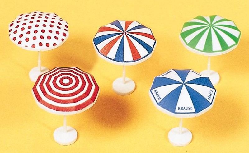 Preiser 17209 Sonnenschirme 5 Stück