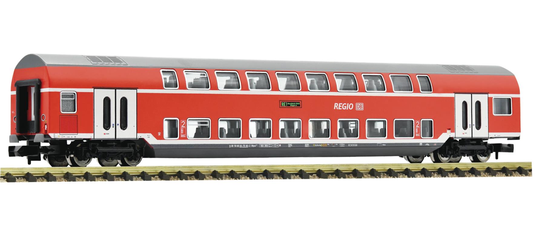 Fleischmann 862812 Doppelstockwagen 2. Klasse DB AG 1:160 Spur N DC
