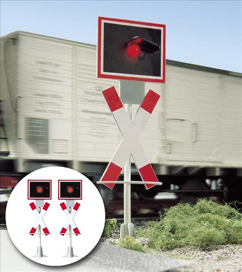 Busch 8625 Warnblinkanlage 1:22,5 Spur G Neu OVP