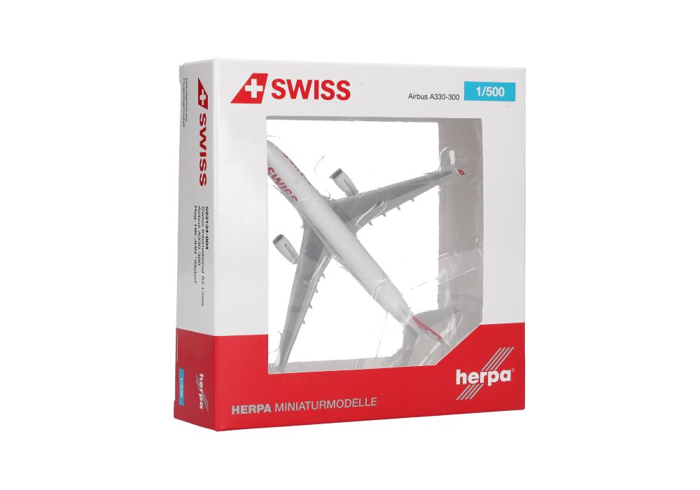 Herpa 523134-004 Swiss International Air Lines Airbus A330-300 1:500