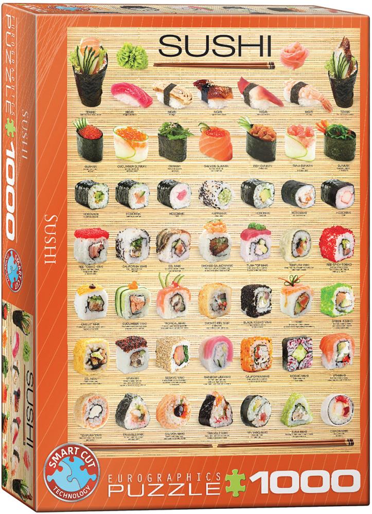 EUROGRAPHICS 6000-0597 Sushi 1000 Teile Puzzle