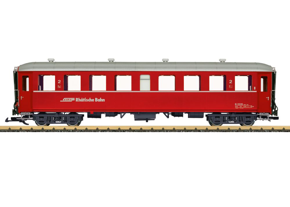 LGB 31527 RhB Schnellzugwagen 2. Klasse 1:22,5 Spur G Neu OVP