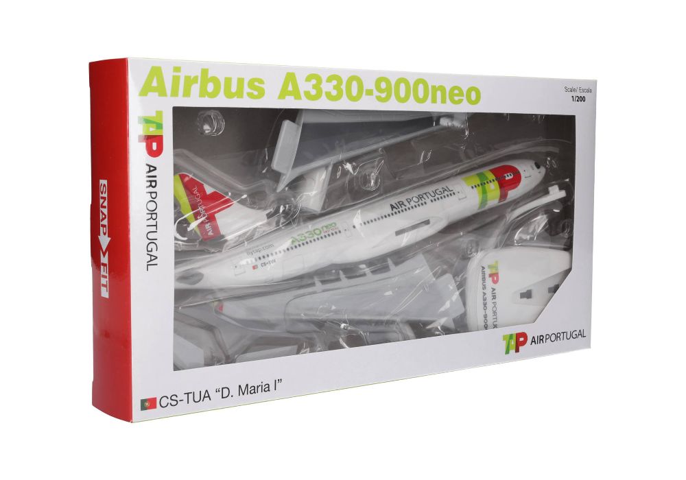Herpa 612227-003 TAP Air Portugal Airbus A330-900neo 1:200 Snap-Fit