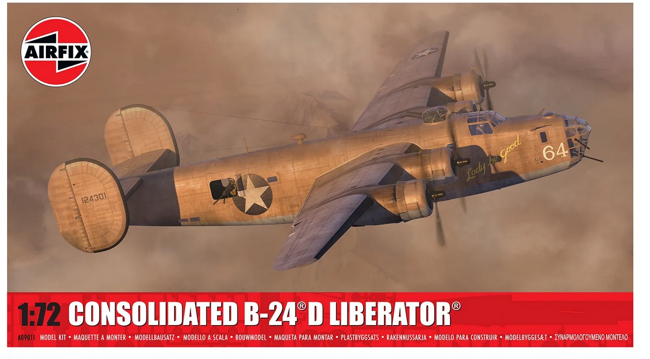 Airfix A09011 Consolidated B-24D Liberator 1:72 Bausatz Neu OVP