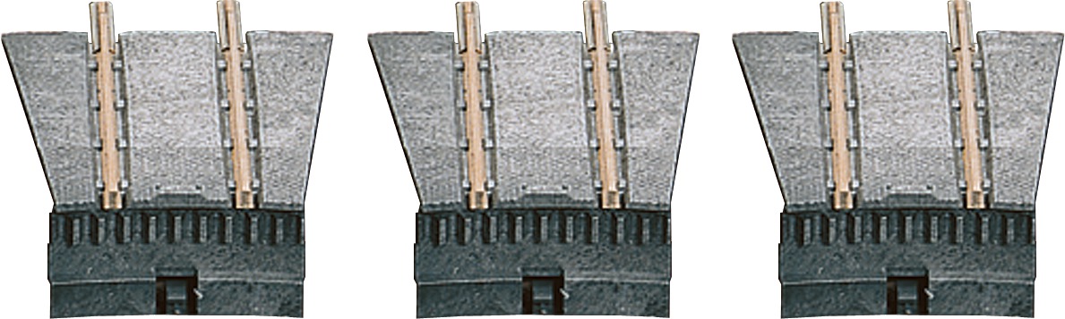 Roco 35901 Ergänzungsset für die Drehscheibe 35900 Spur TT Neu