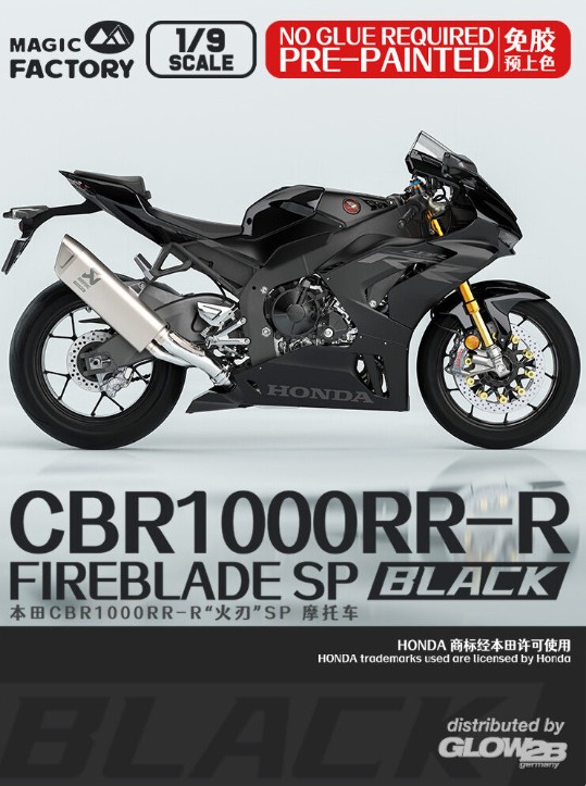 Magic Factory 1405 Honda CBR1000RR-R Fireblade SP (Pre-colored) in 1:9