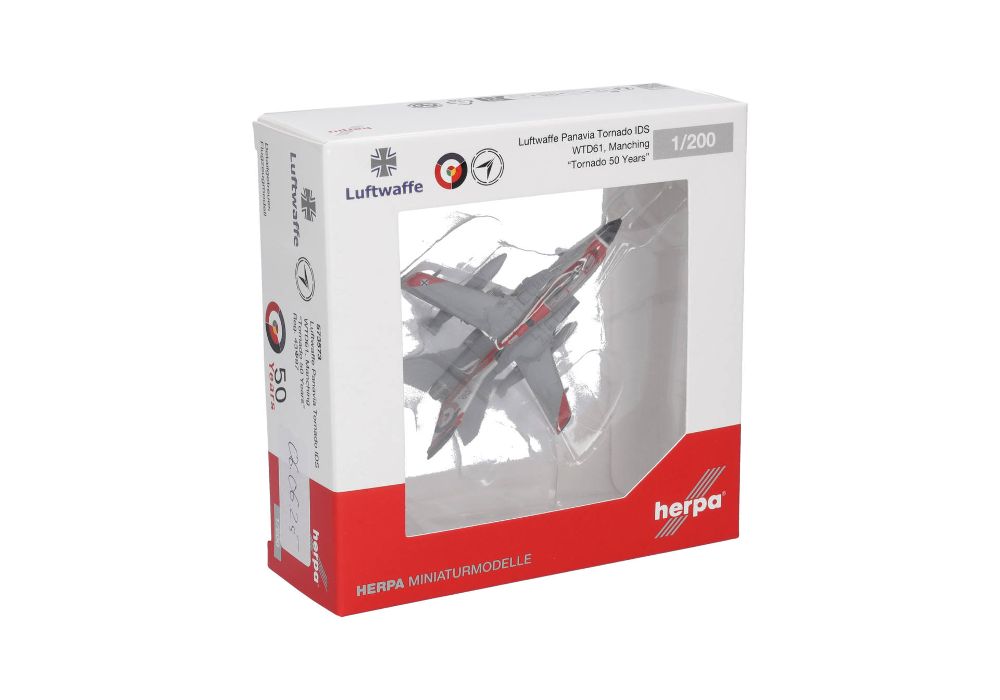 Herpa 573573 Luftwaffe Panavia Tornado IDS WTD61 Manching 1:200