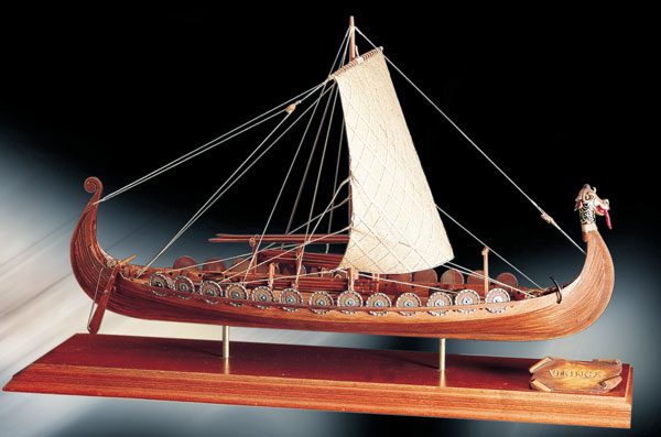 Amati 25006 Wikingerschiff Drakkar/Oseberg 1:50 Bausatz Neu OVP