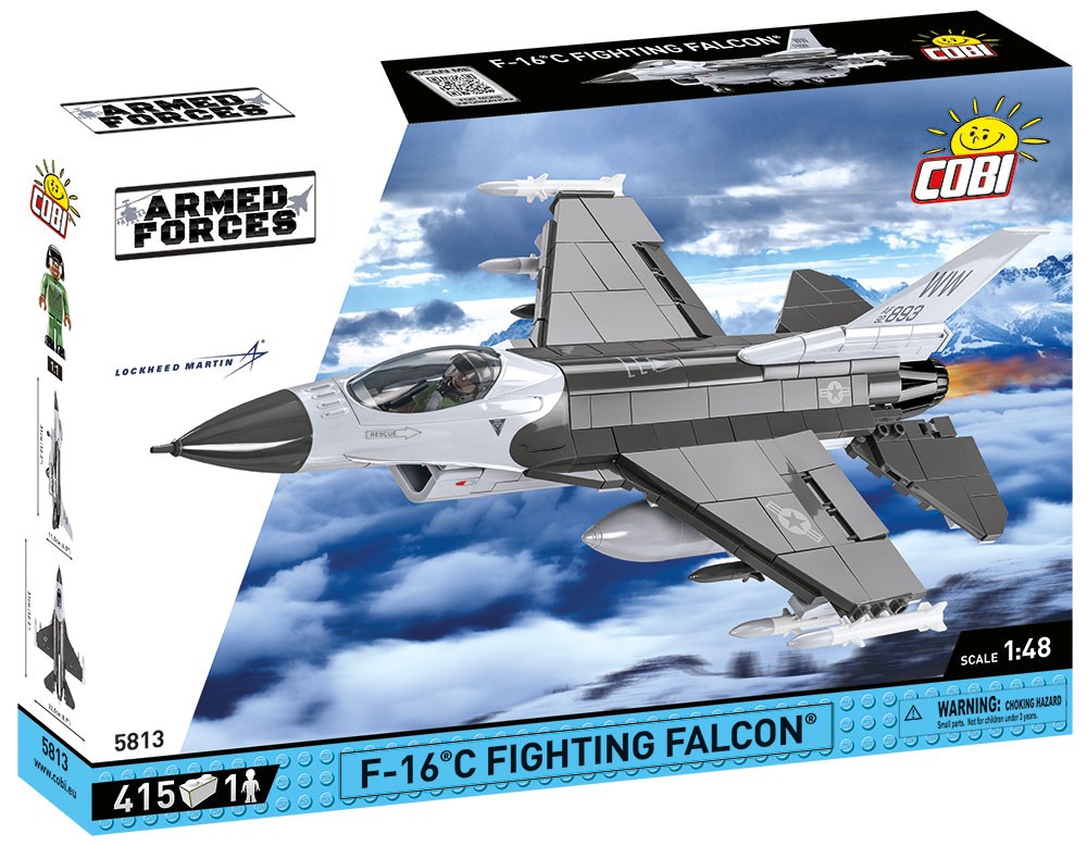 Cobi 5813 F-16C Fighting Falcon - 1:48 - Bausatz - Neu - OVP