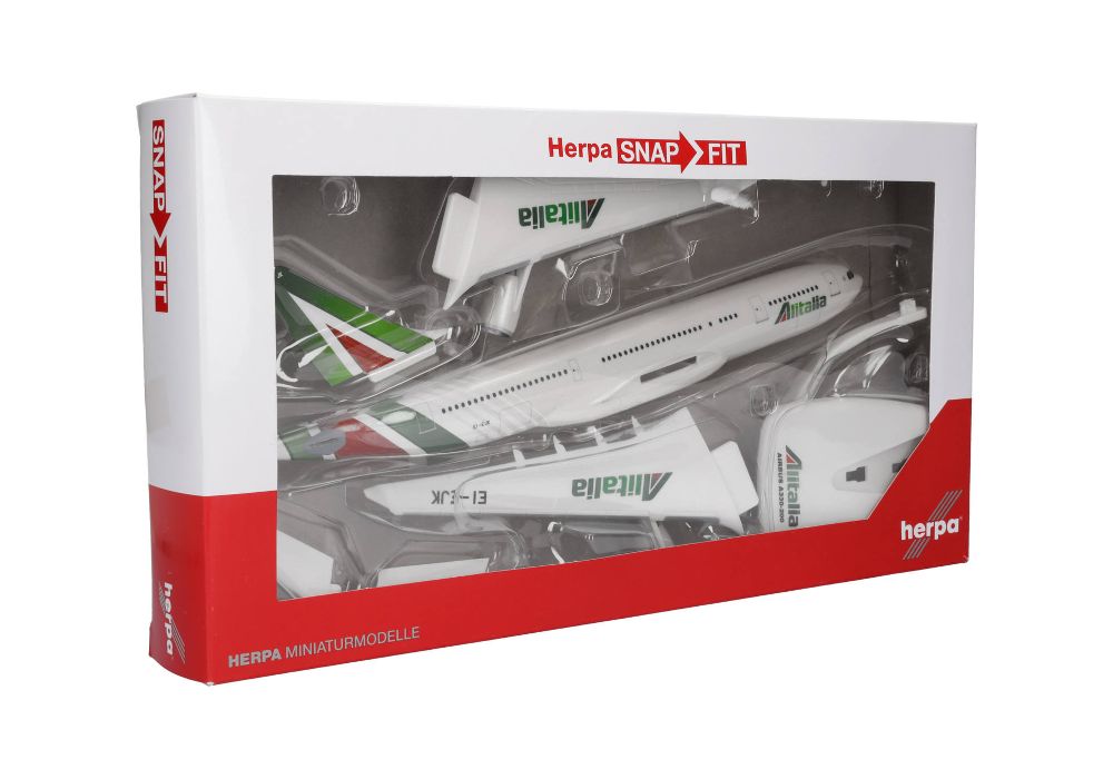 Herpa 610933-001 Alitalia Airbus A330-200 EI-EJK Giotto 1:200 Snap-Fit